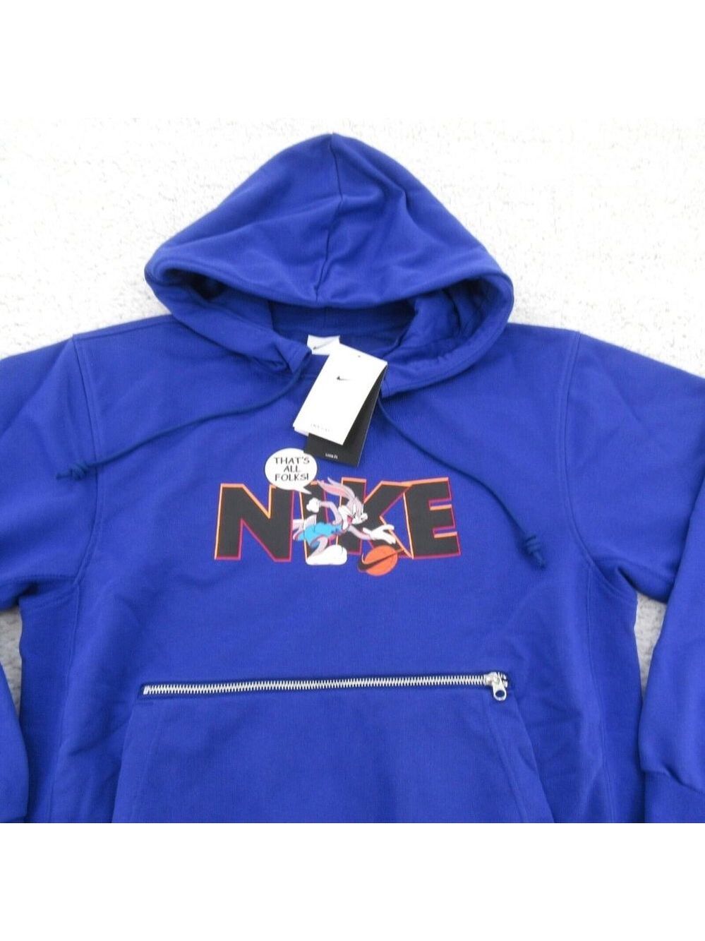 Nike Standard Issue Space Jam Bunny Hoodie Mens Size Small NEW - Picture 4 of 11